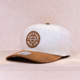 Brixton Crest C MP Snapback Washed Copper/Off White
