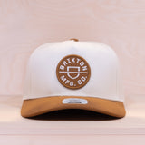 Brixton Crest C MP Snapback Washed Copper/Off White