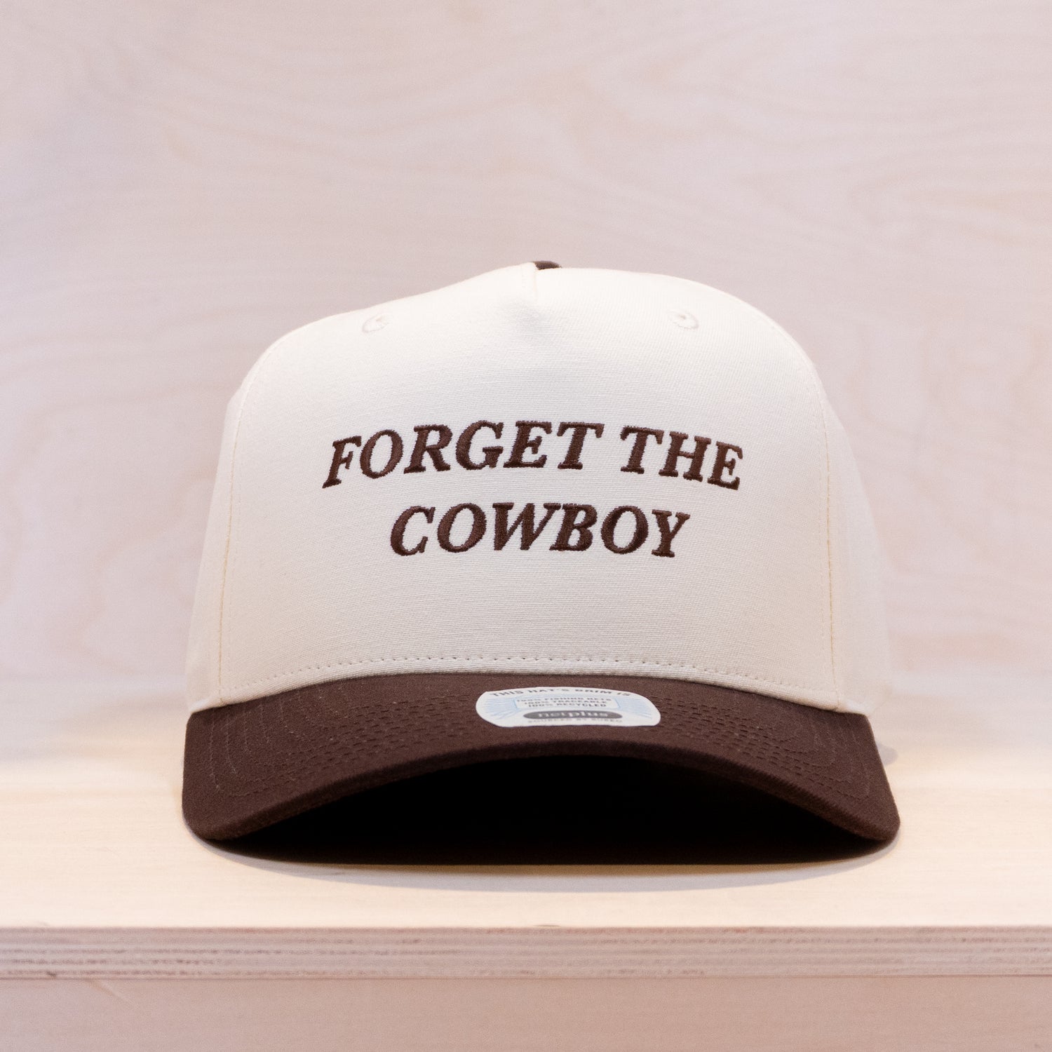 Brixton Forget The Cowboy A-Frame Cap Chocolate/Off White