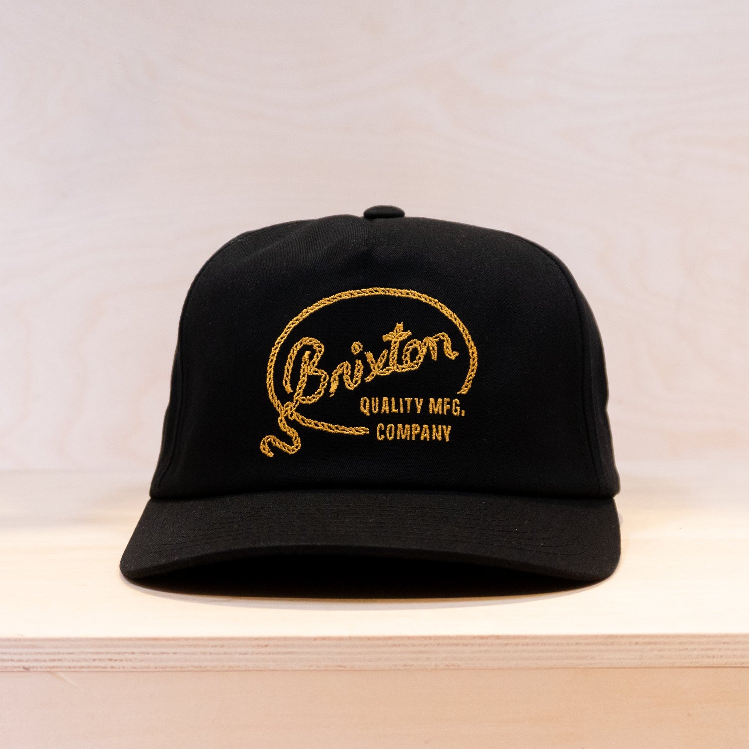 Brixton Gallatin Golfer Cap Black