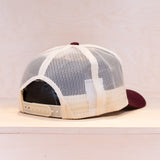 Brixton Genuine Quality Trucker Cap Off White/Port