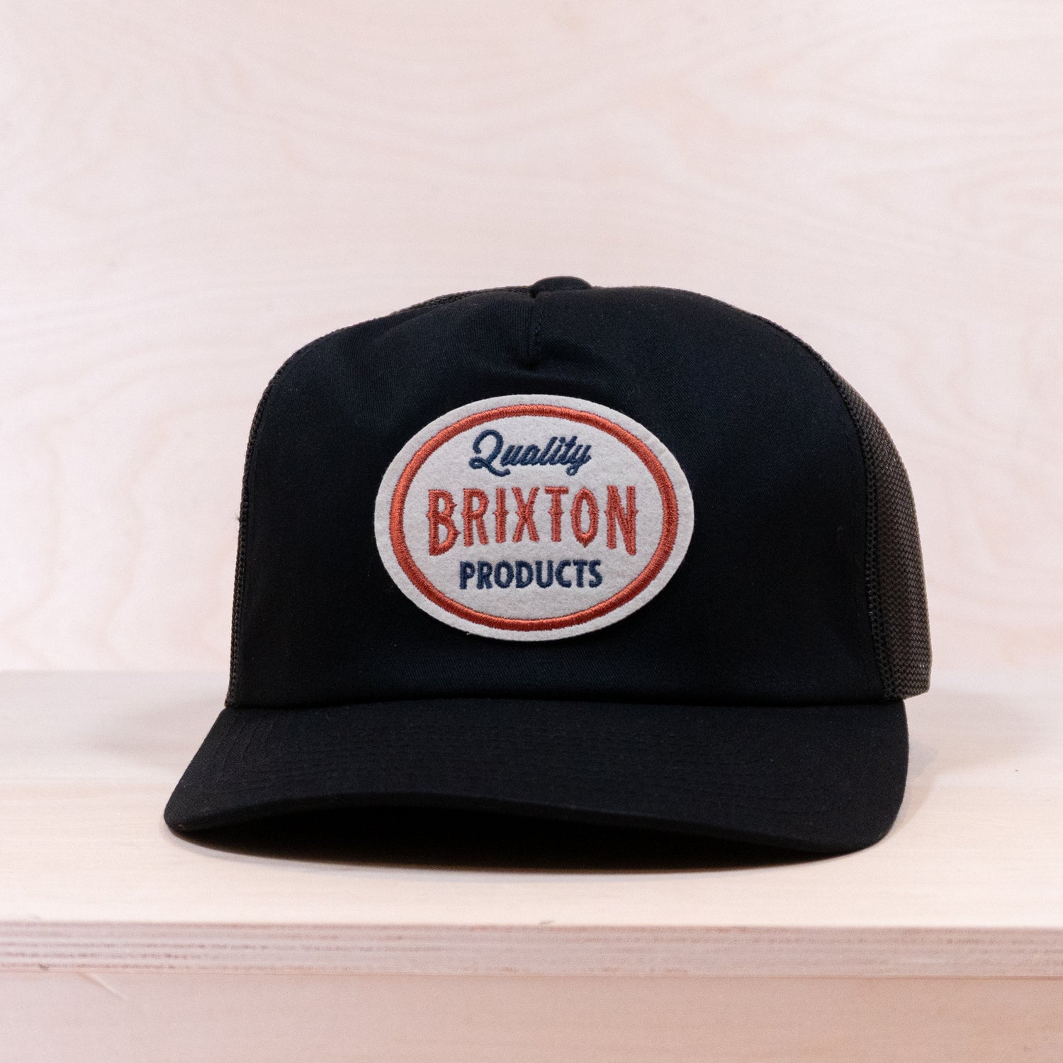 Brixton Henry Trucker Cap Black/Black