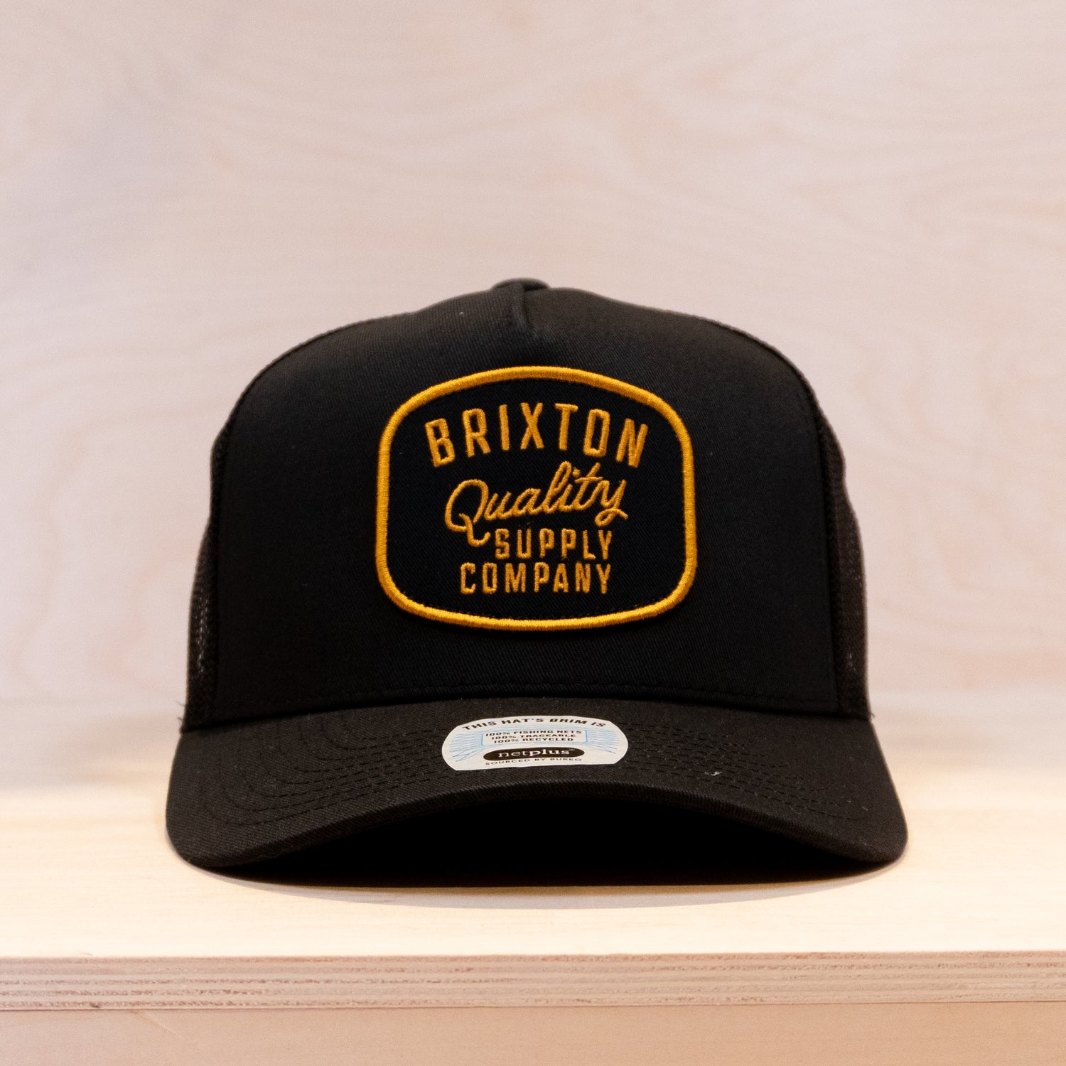Brixton Hubal Trucker Cap Black/Black