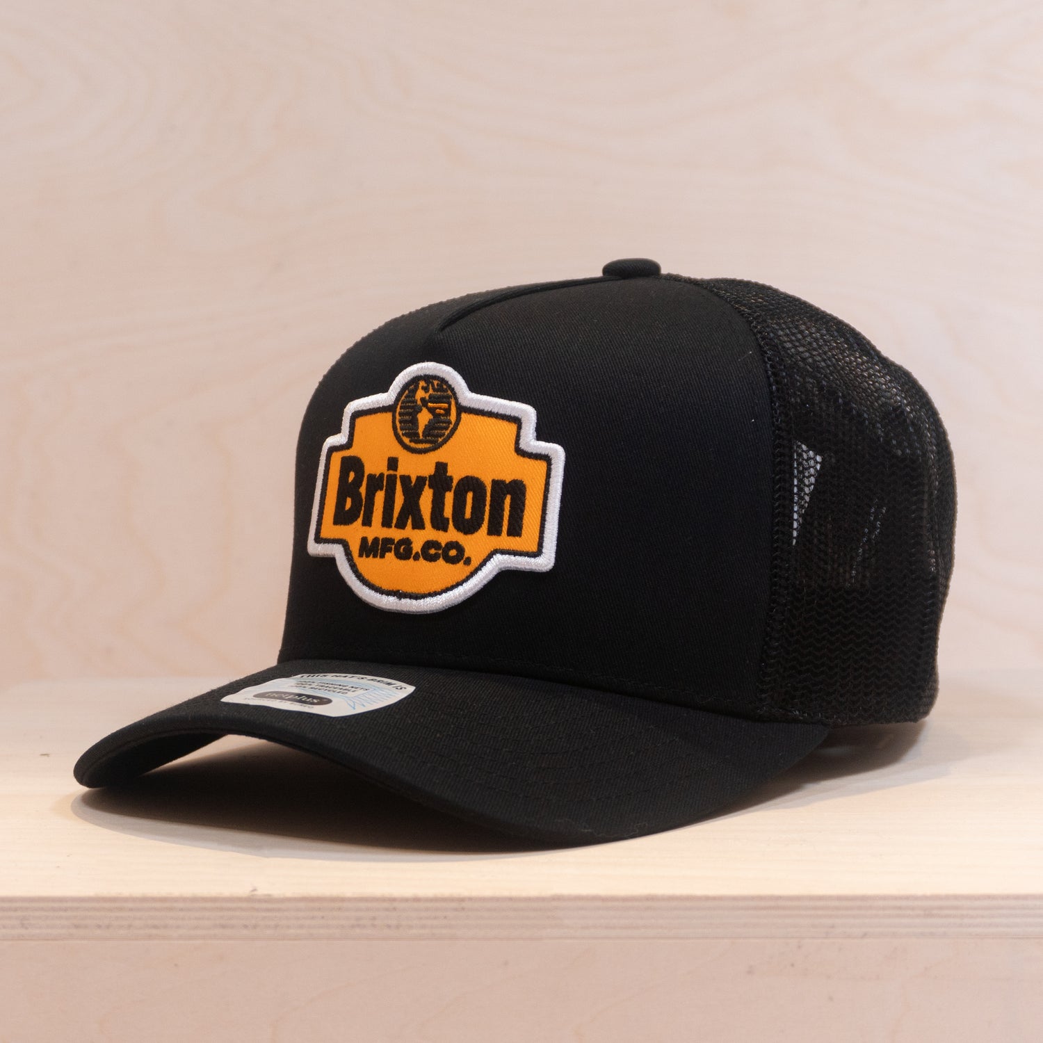 Brixton Genuine Quality Trucker Cap Black/Black