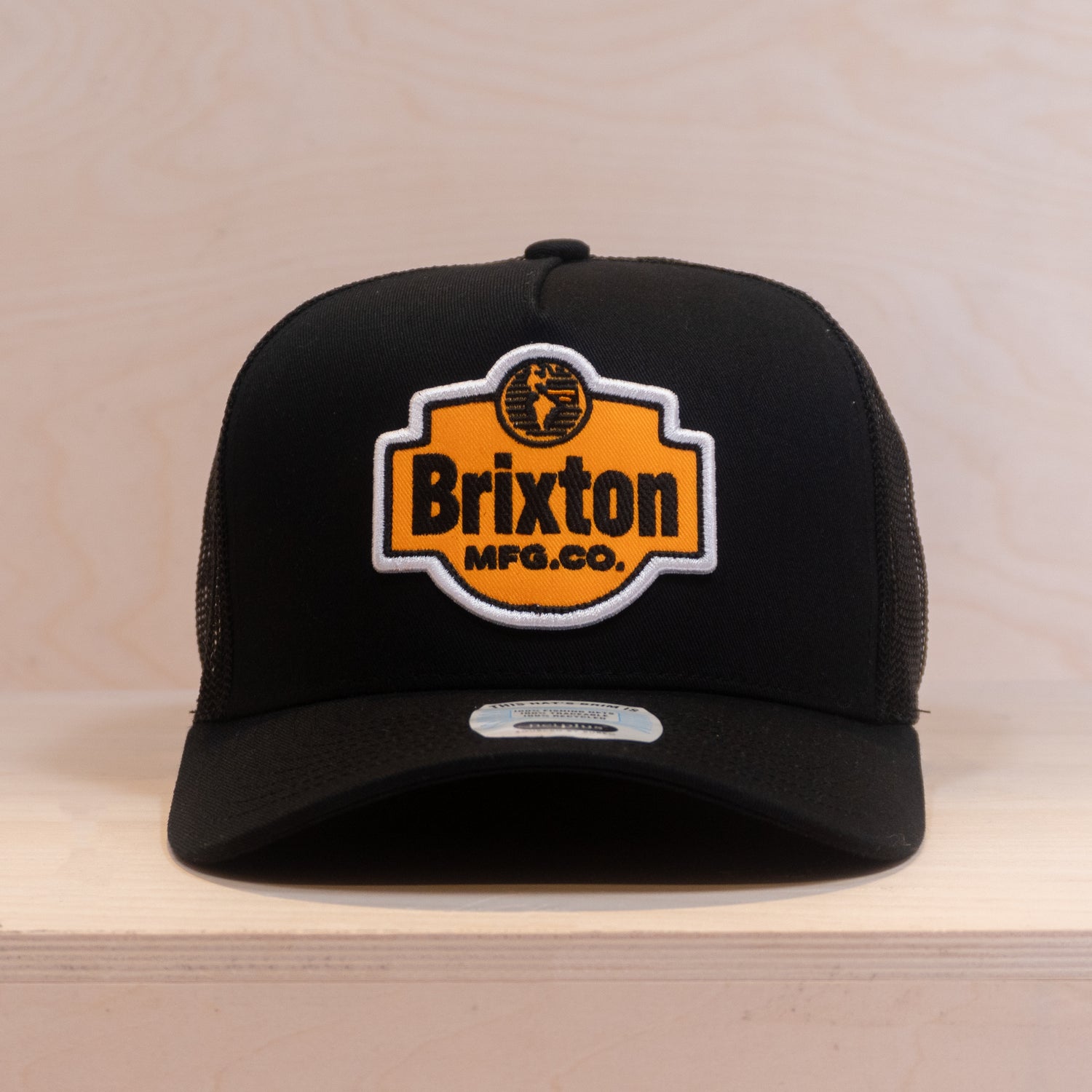 Brixton Genuine Quality Trucker Cap Black/Black