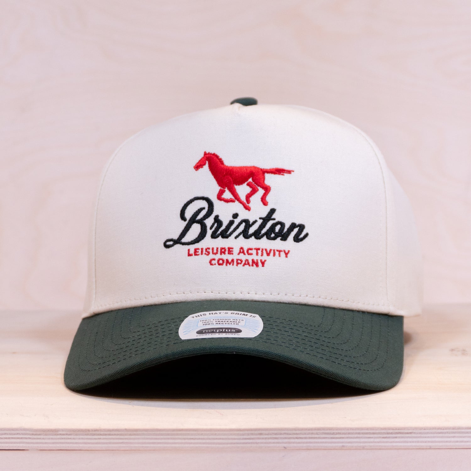 Brixton Leisure Activity MP Snapback Pine Needle/White