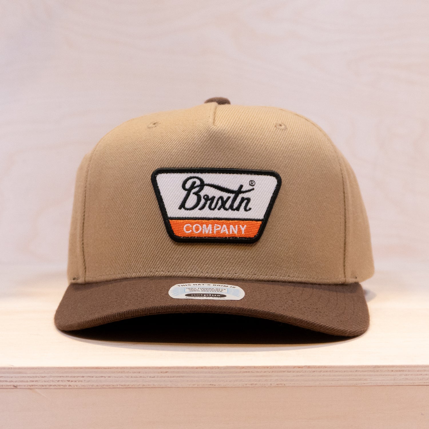 Brixton Linwood Netplus A-frame Cap Sand/Pinecone