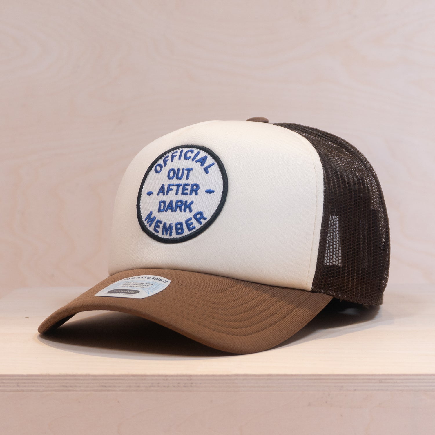 Brixton Out After Dark NP HP Foam Trucker Pinecone Brown/Whitecap