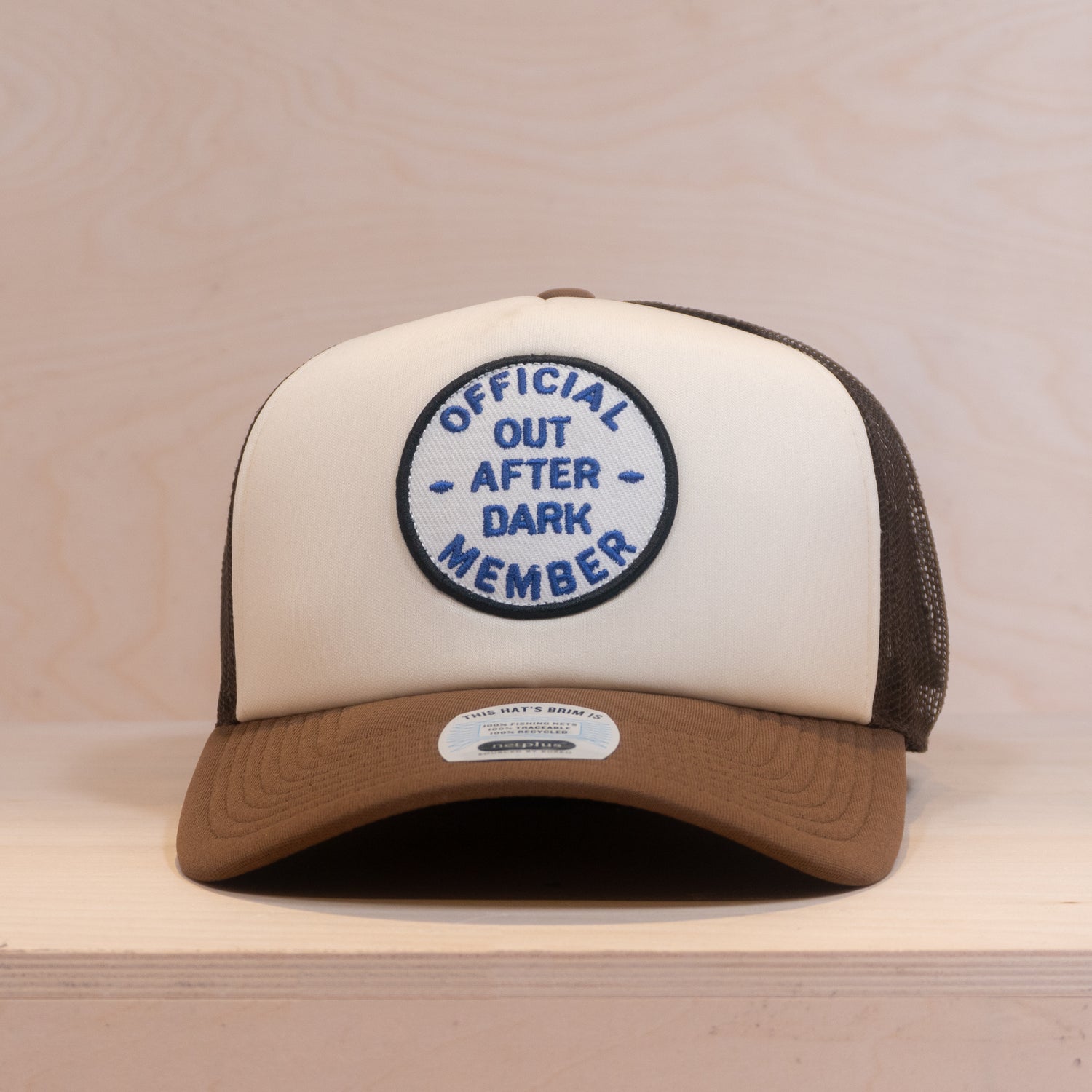 Brixton Out After Dark NP HP Foam Trucker Pinecone Brown/Whitecap