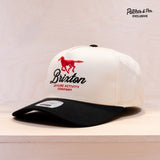 Brixton Patches Exclusive Leisure Activity A-frame Cap Black/white