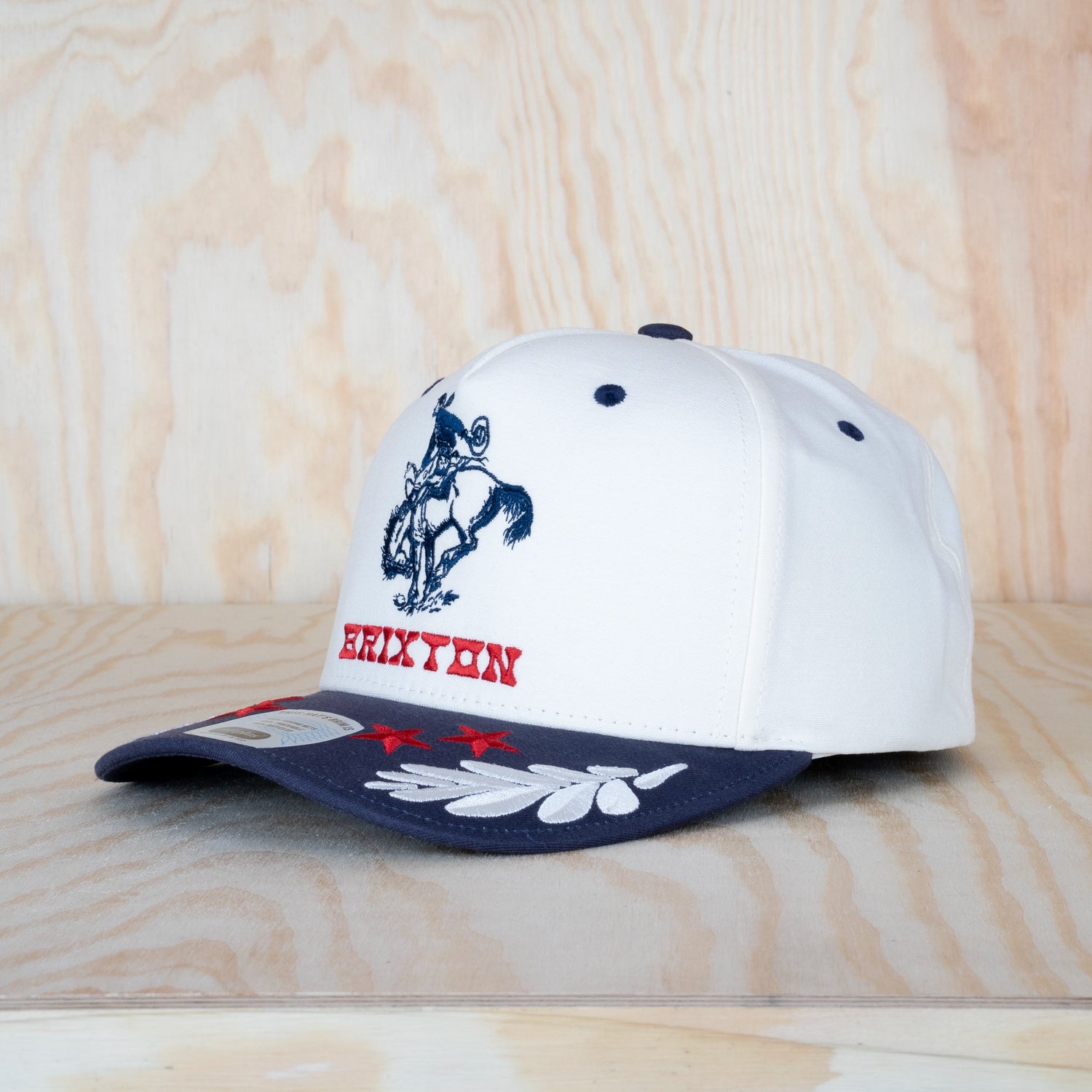 Brixton Rodeo C NP MP A-Frame Cap Off White/Navy
