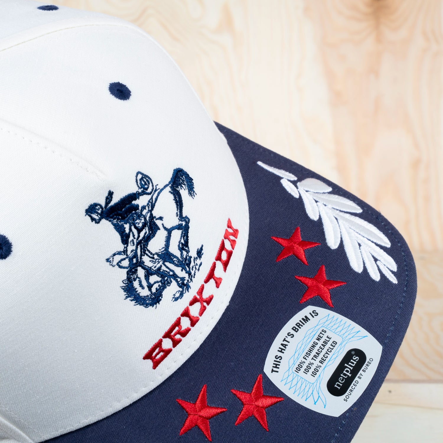 Brixton Rodeo C NP MP A-Frame Cap Off White/Navy