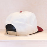 Brixton Save A Horse MP Snapback Crimson/Off White