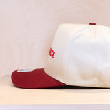 Brixton Save A Horse MP Snapback Crimson/Off White