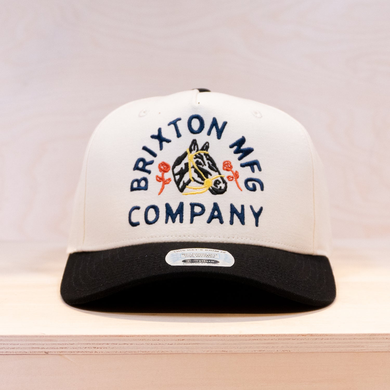 Brixton Throphy Horse A-frame Cap Black/Off White