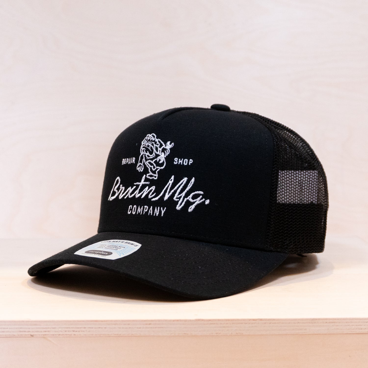 Brixton Tolman Trucker Cap Black/Black