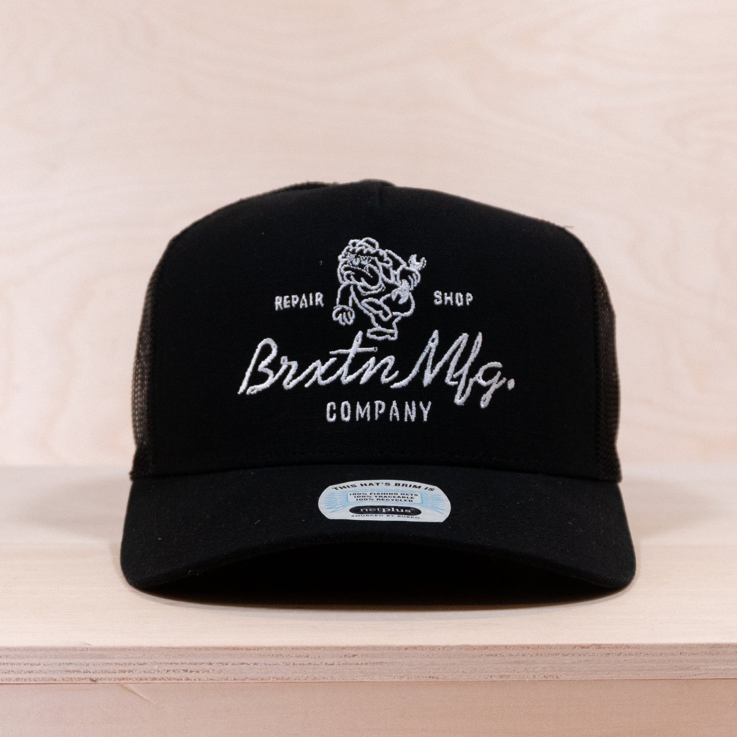Brixton Tolman Trucker Cap Black/Black