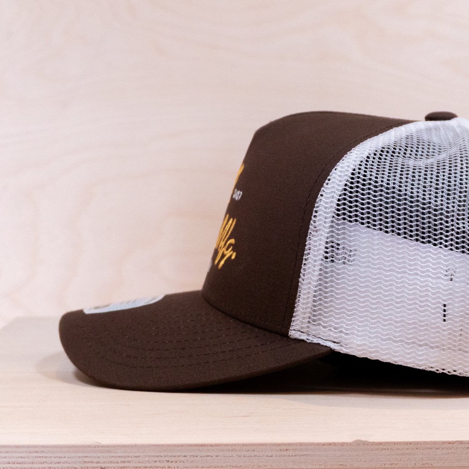 Brixton Tolman Trucker Cap Pinecone/White