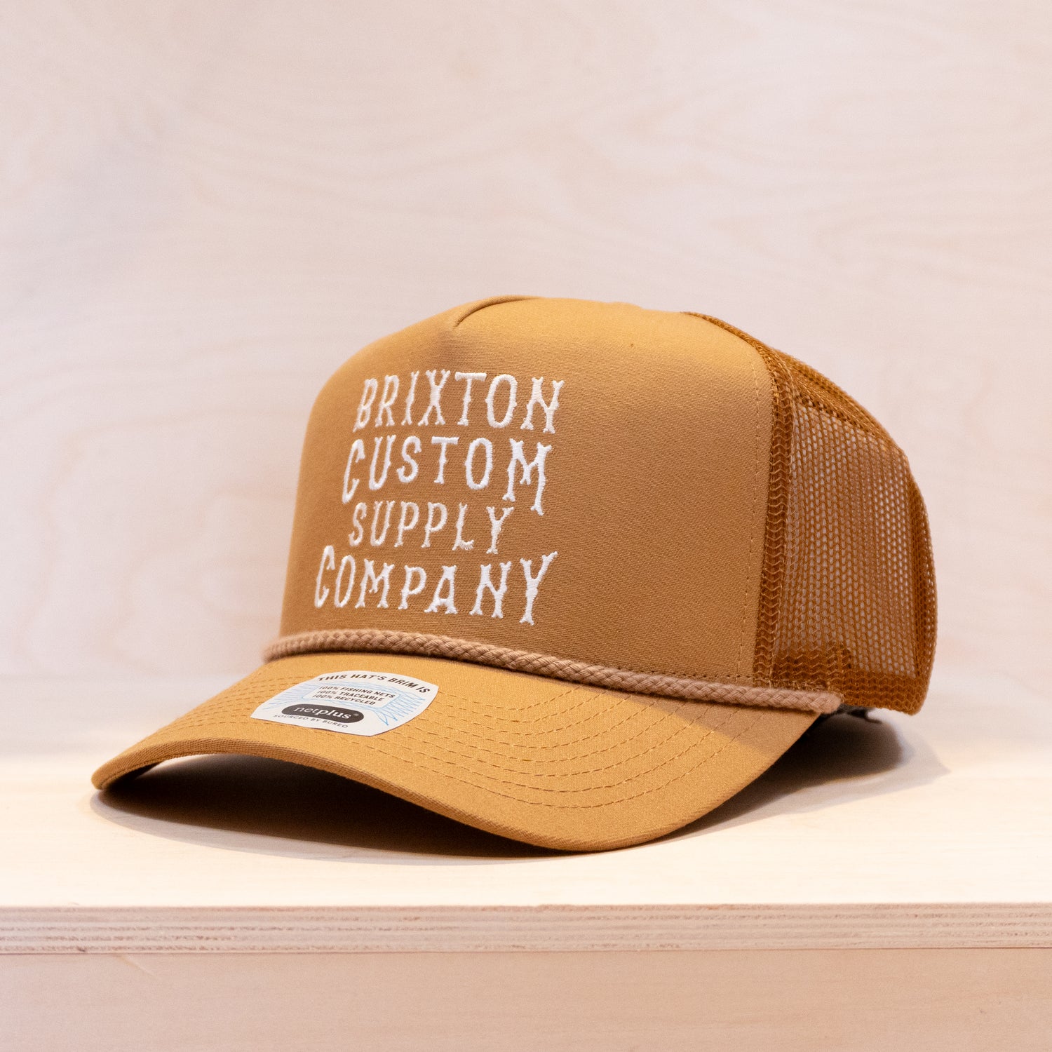 Brixton Wheaton Trucker Cap Copper/Copper