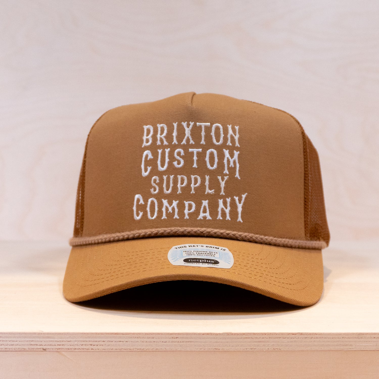 Brixton Wheaton Trucker Cap Copper/Copper