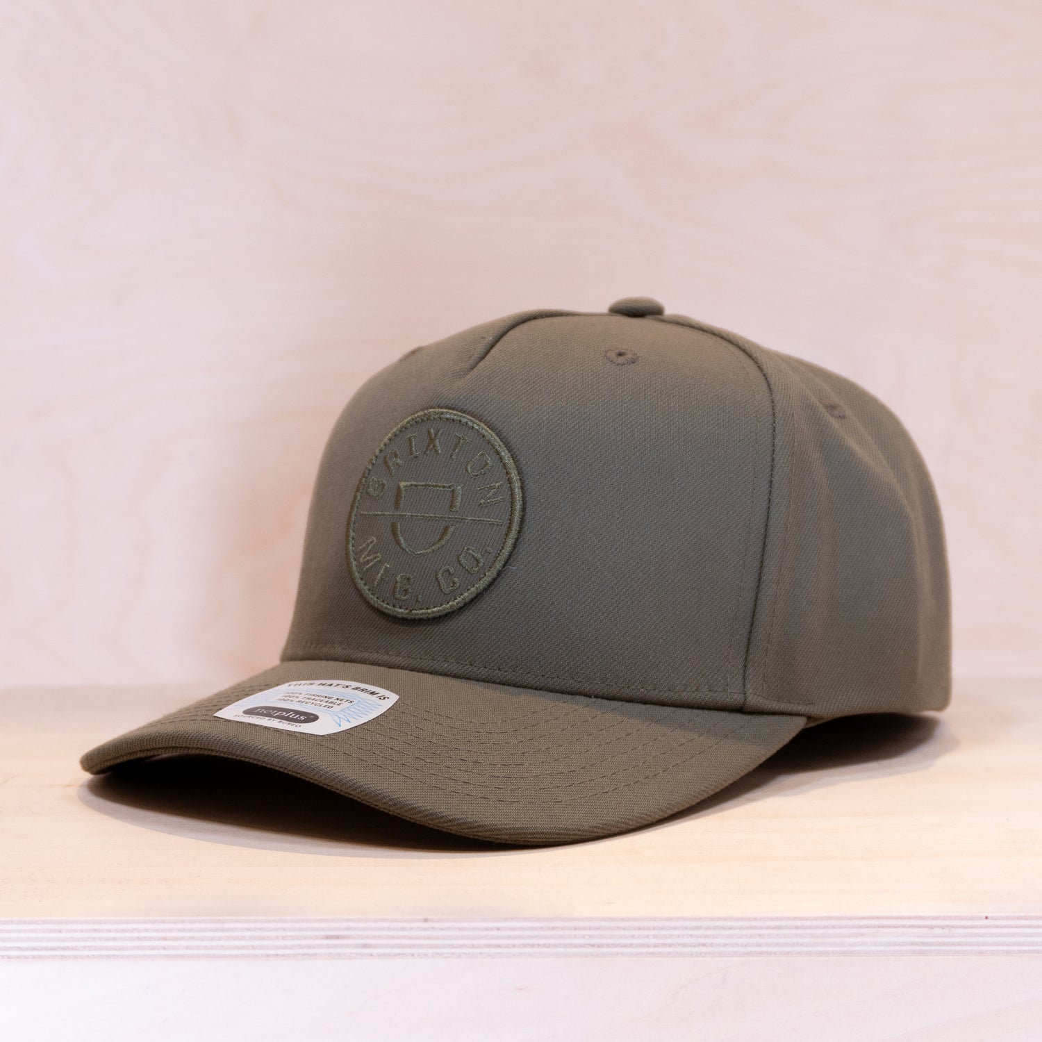 Brixton Crest C MP Snapback Ivy Green
