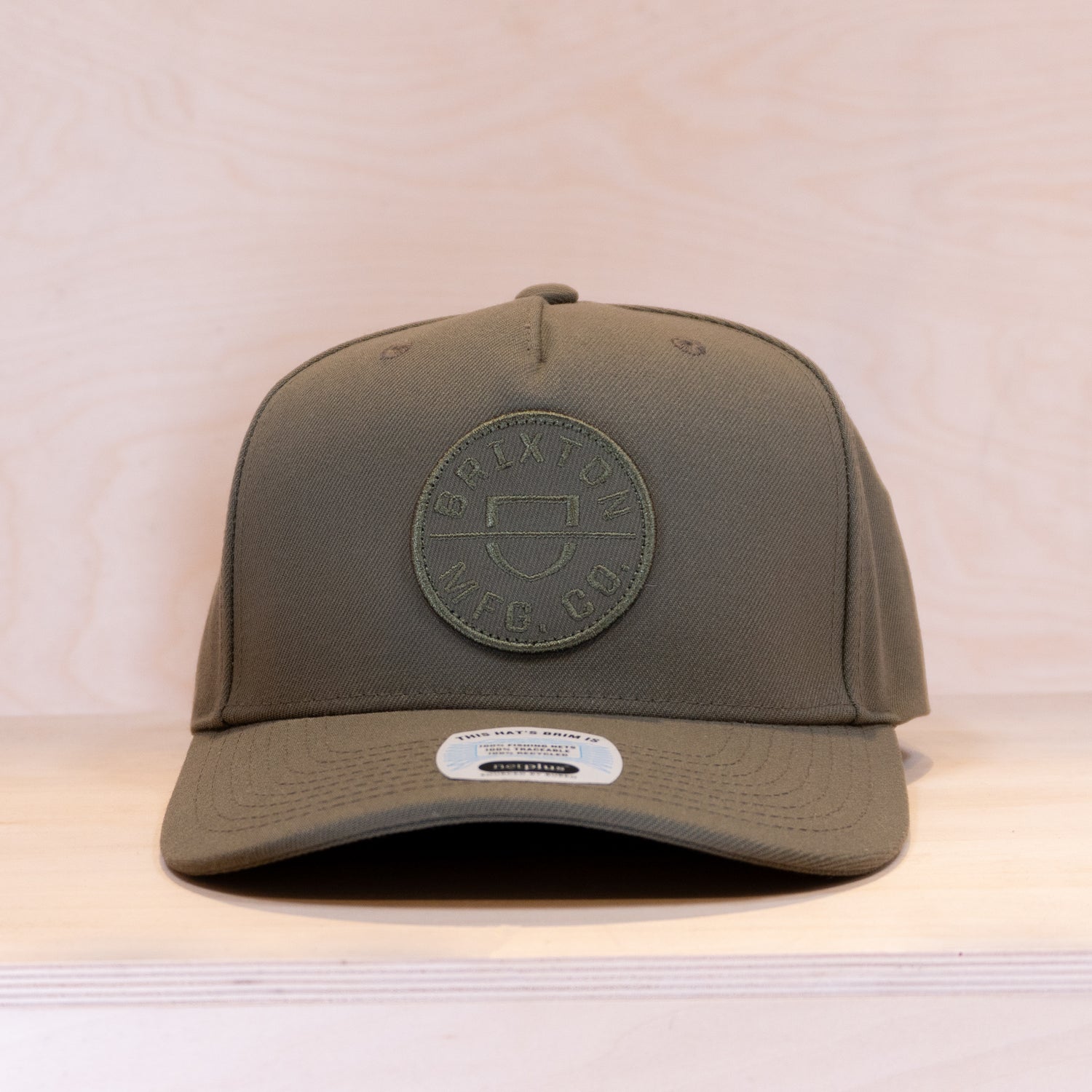 Brixton Crest C MP Snapback Ivy Green
