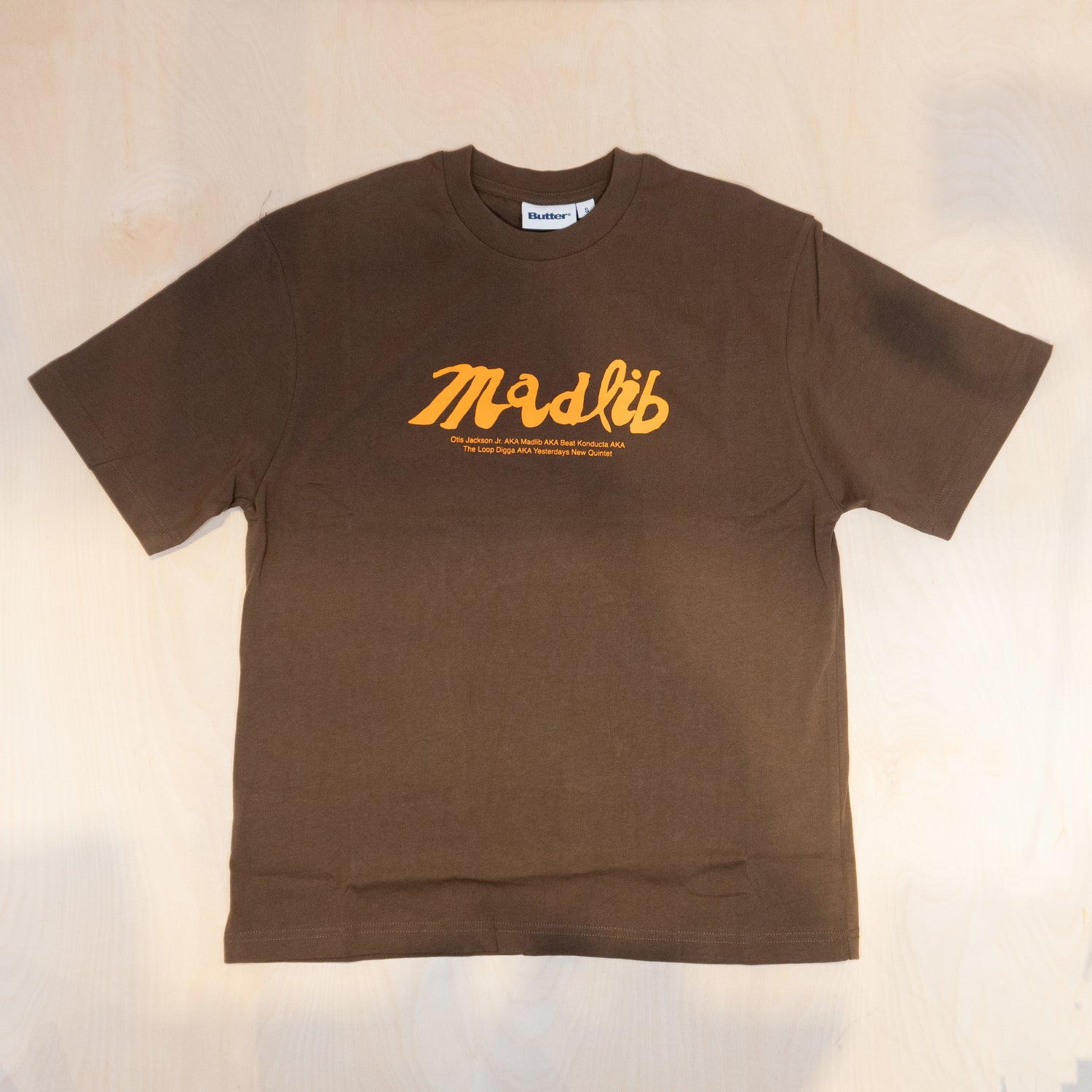 Butter Goods Alias Tee Brown