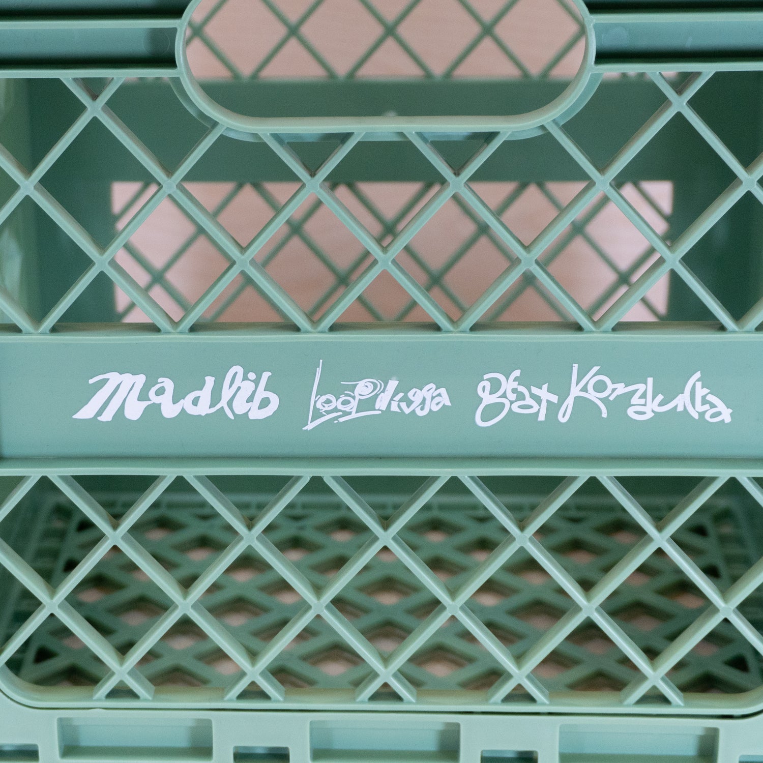 Butter Goods Collapsable Record Crate Sage