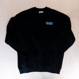 Butter Goods Internationale Embroidered Crew Black