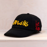 Butter Goods Alias 6 Panel Cap Black