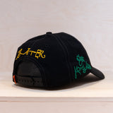 Butter Goods Alias 6 Panel Cap Black