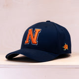 Sqrtn Athletic Hooked Fitted Cap Dark Navy