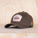 Sqrtn Nära till Hooked Cap Brown