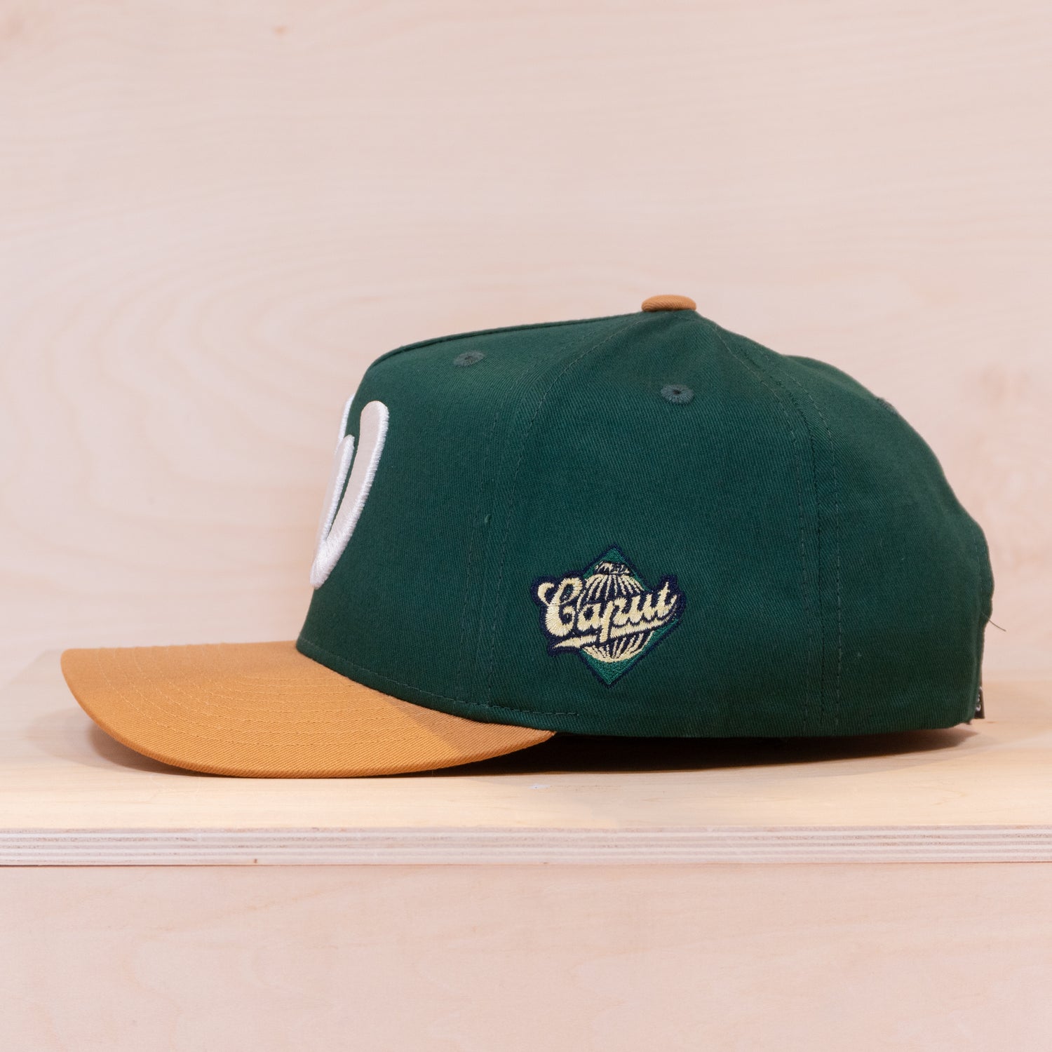 Ca'put Letter W Cap Green