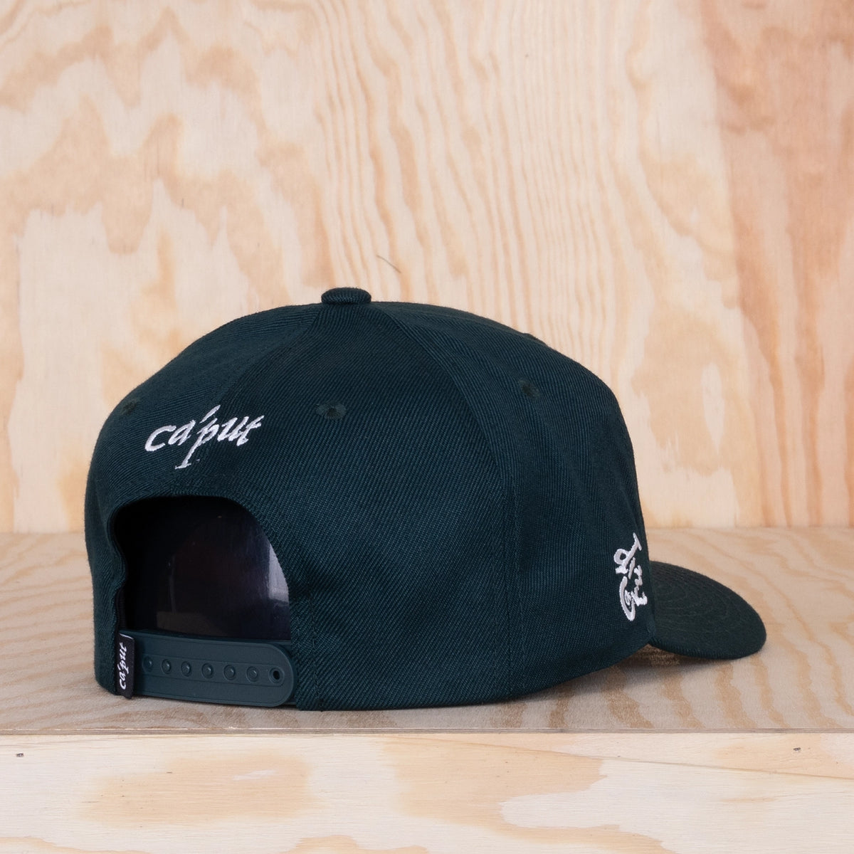 Ca'put Letter J Cap Dark Forest