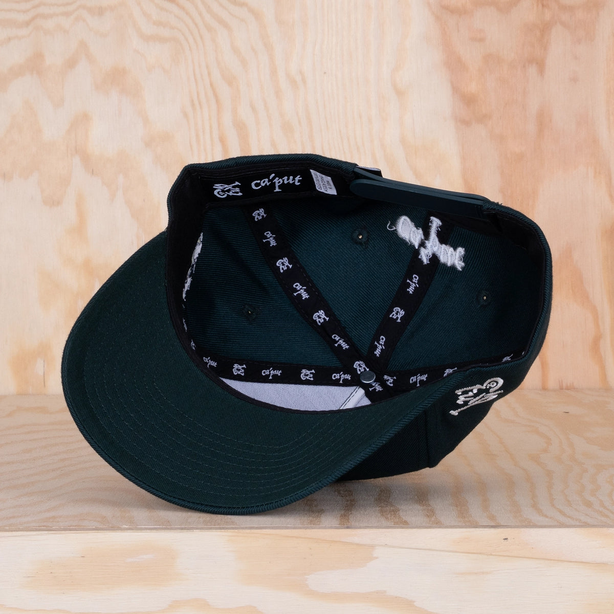 Ca'put Letter J Cap Dark Forest