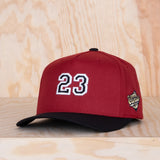 Ca'put Legend 23 Cap Dark Red / Black