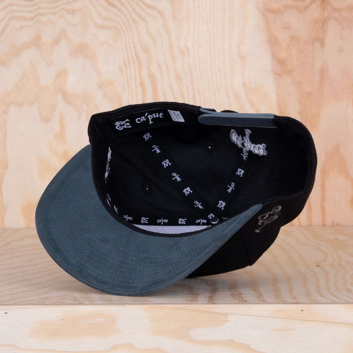Ca'put Letter M Cap Black / Charcoal