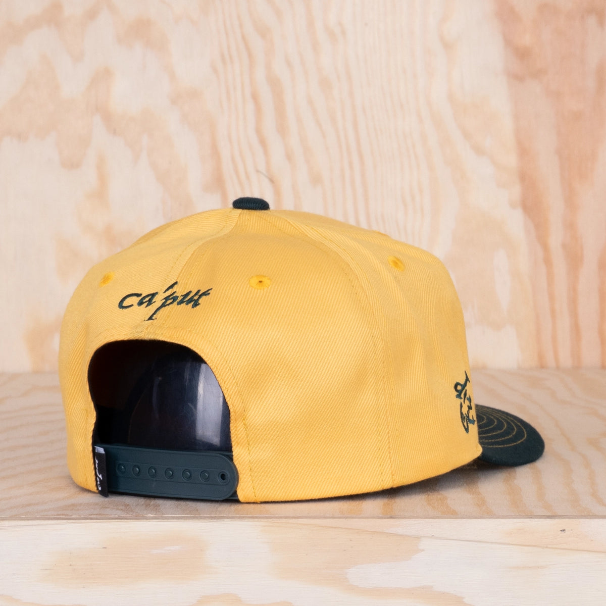 Ca'put Letter Ö Cap Gold / Dark Forest