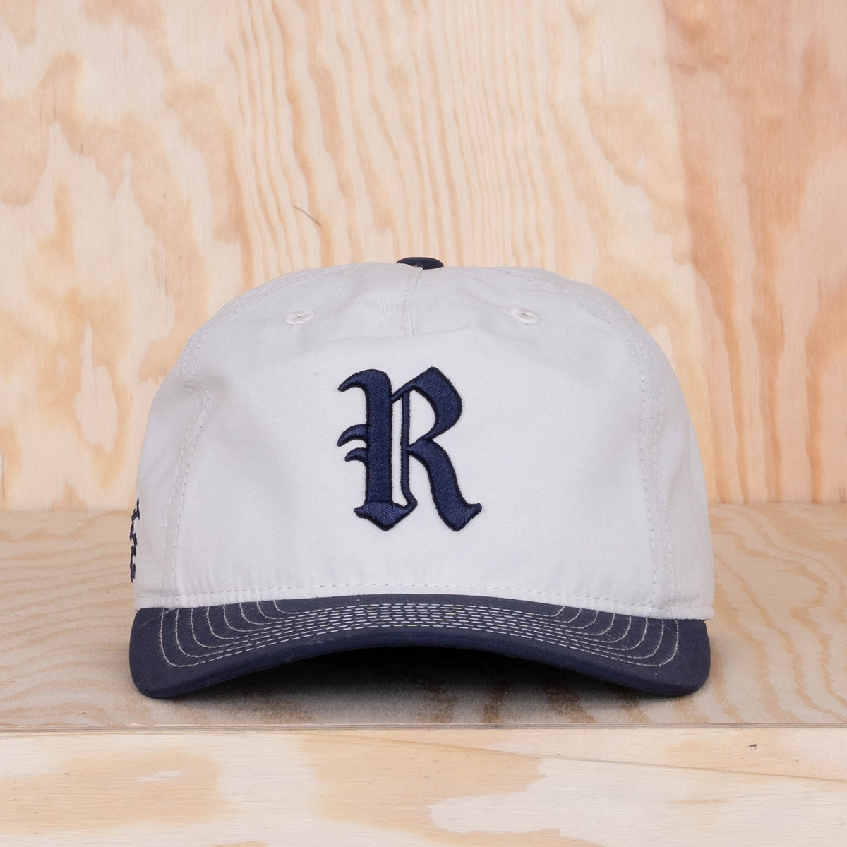 Ca'put Letter R Caddy Cap Ivory Navy