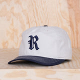 Ca'put Letter R Caddy Cap Ivory Navy