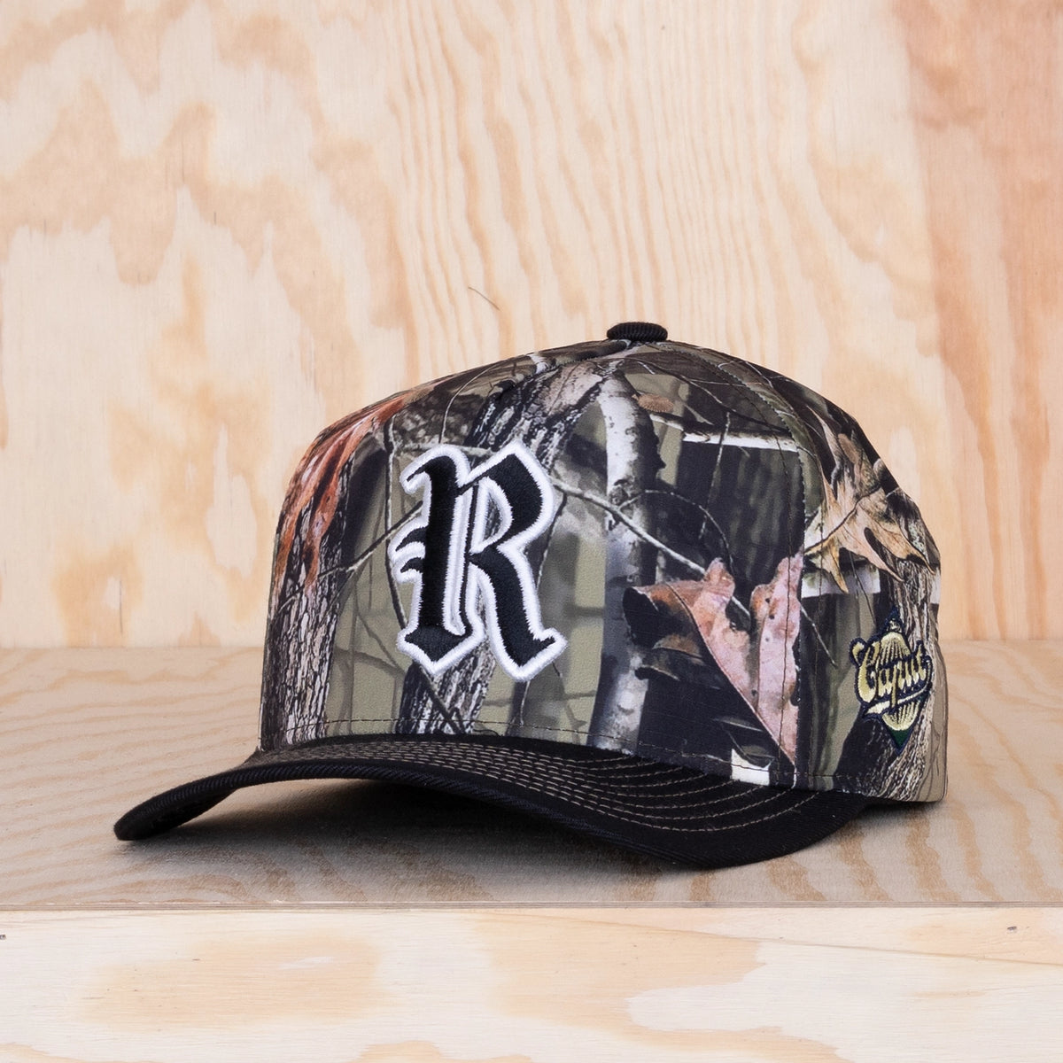 Ca'put Letter R Cap Camo/Black