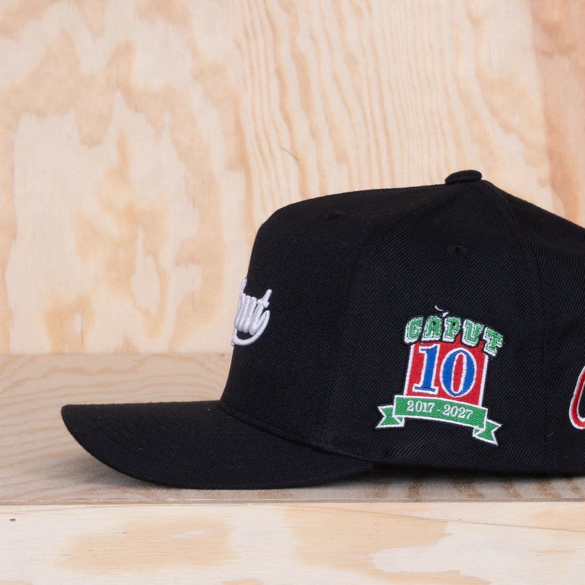 Ca'put All in Script Cap Black