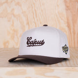 Ca'put Retro Logo Cap Ivory / Dark Brown