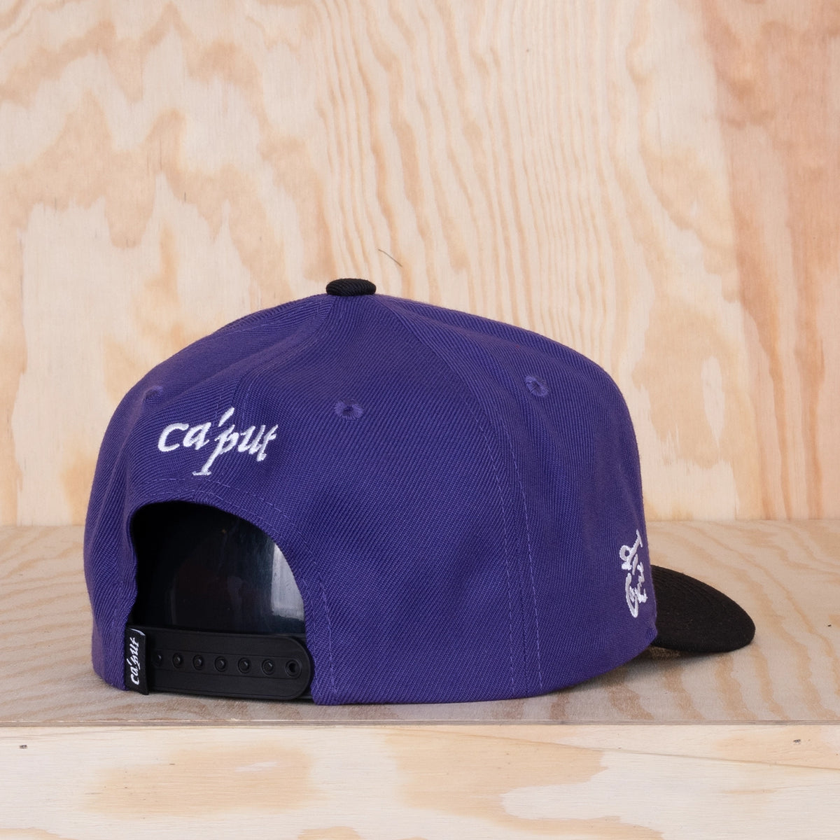 Ca'put Letter W Cap Purple/Black