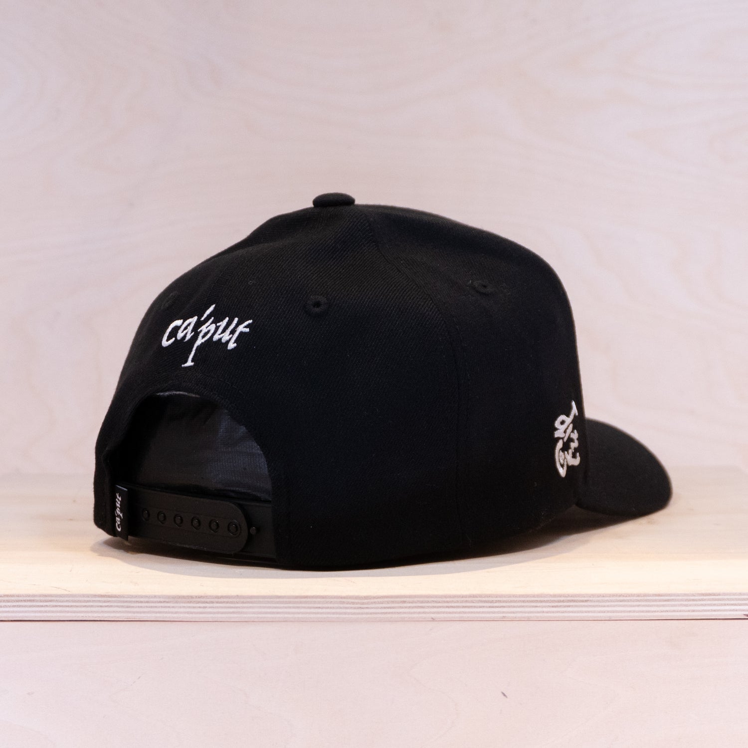 Ca´put Cartoon Logo Cap Black