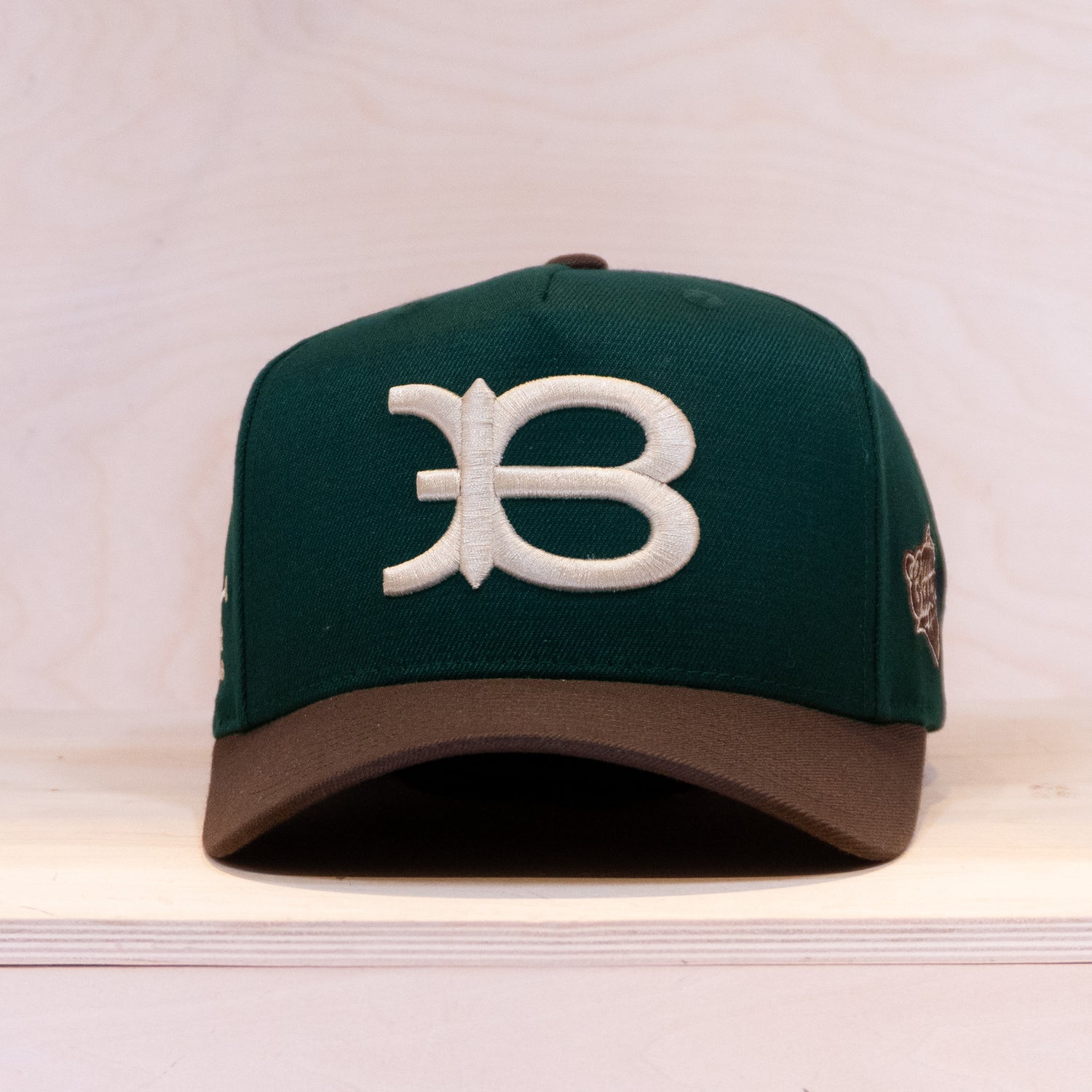 Ca´put Letter B Cap Dk Forest / Dk Brown