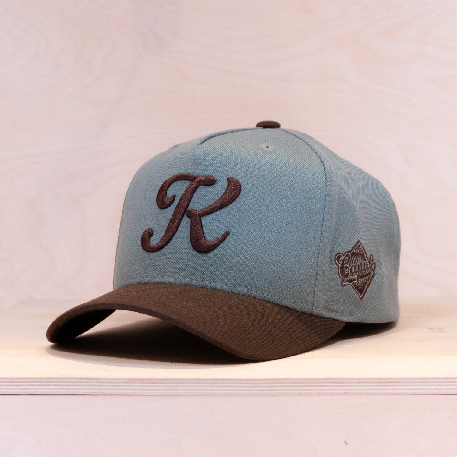 Ca´put Letter K Cap Gunmetal / Dk Brown