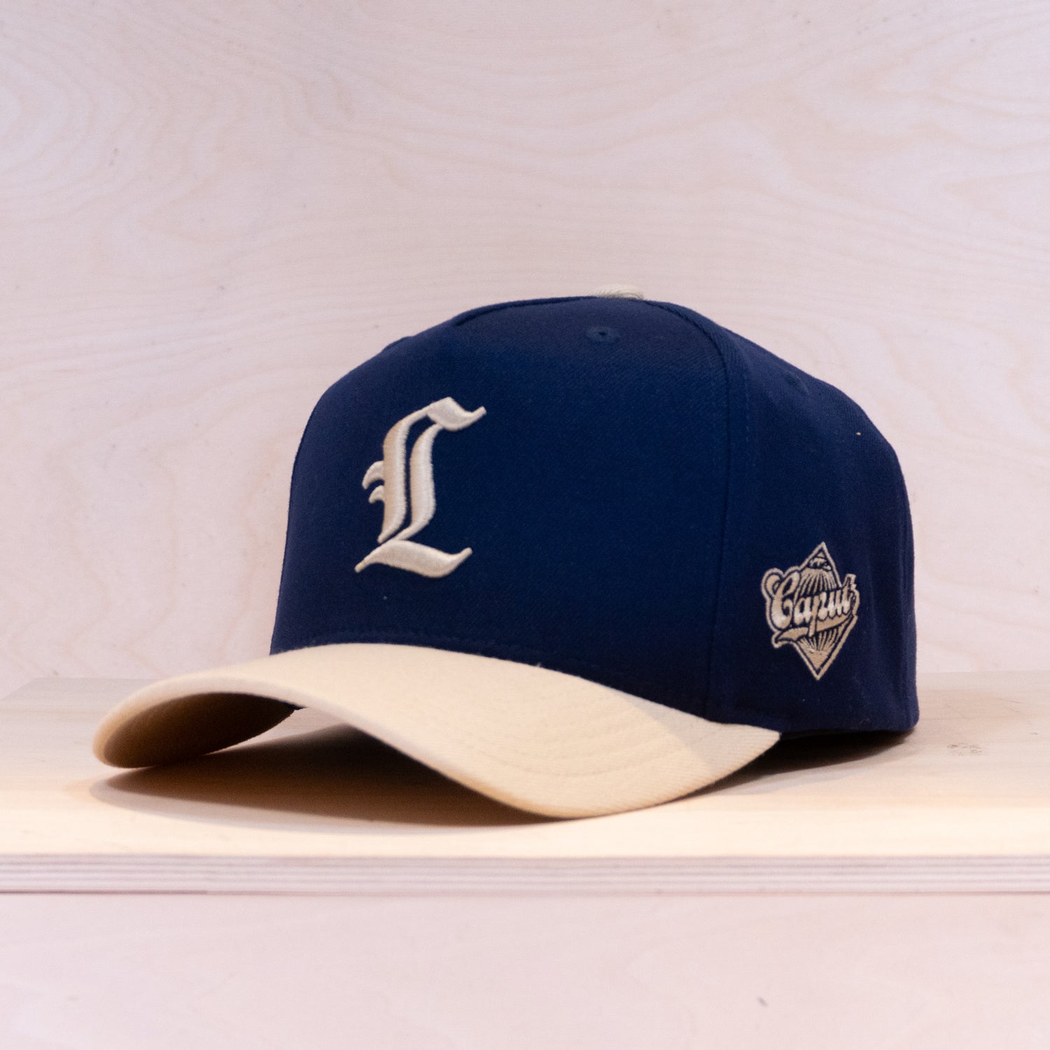Ca´put Letter L Cap Navy / Stone
