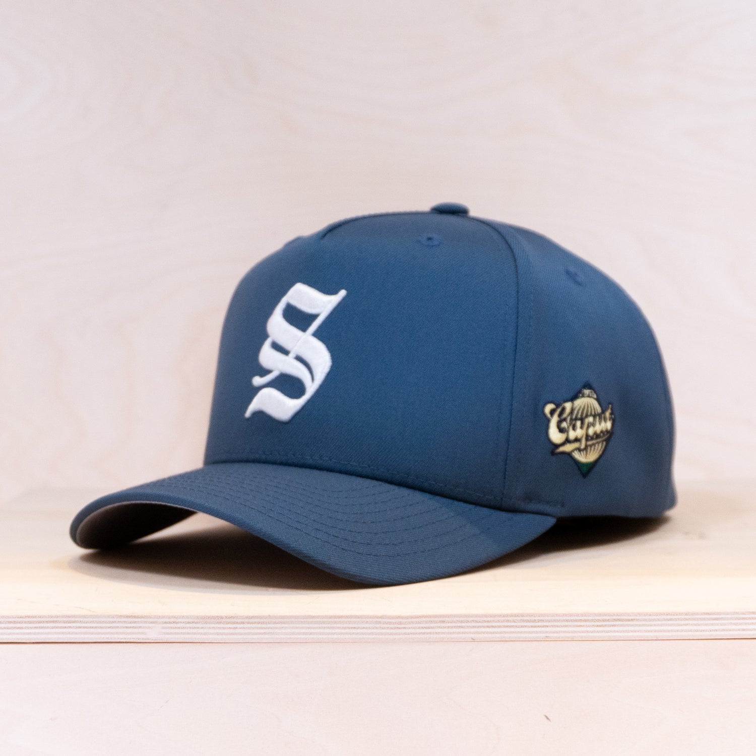 Ca´put Letter S Cap Denim Blue